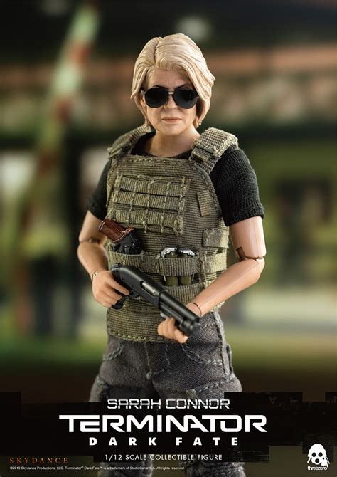 Scène du film terminator 1 (version française). Terminator: Dark Fate - 1/12 Sarah Connor - Threezero ...