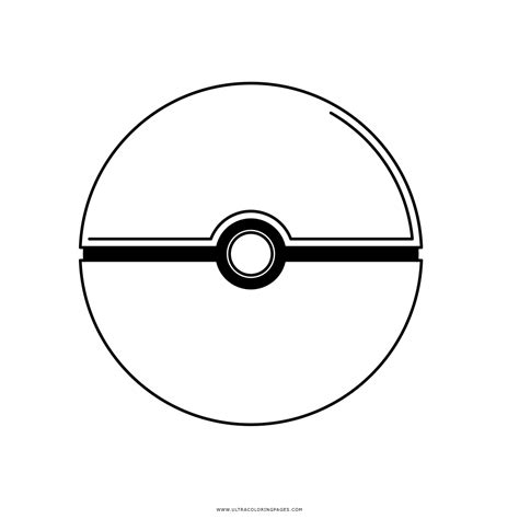 Pokeball Coloring Page Ultra Coloring Pages