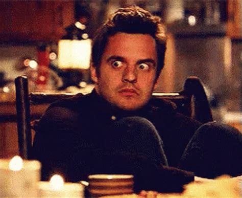 Scared Nick Miller GIF Scared Nick Miller New Girl Discover Share GIFs