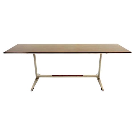 Rare Executive Desk Table By Gio Ponti For Pirelli Tower In Milan By Rima 1961 For Sale At 1stdibs