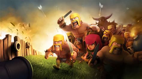 3840x2160 Clash Of Clans Hd 4k Hd 4k Wallpapers Images Backgrounds