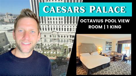 Caesars Palace Octavius Pool View King Room Youtube
