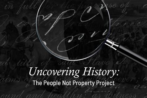 Uncovering History The People Not Property Project Slnc