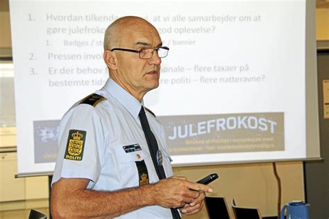 Politiet P Gaden Under Rets Julefrokoster Sj Llandske Nyheder