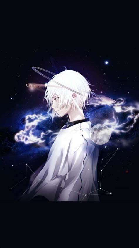 Galaxy Anime Boy Wallpapers Top Free Galaxy Anime Boy Backgrounds