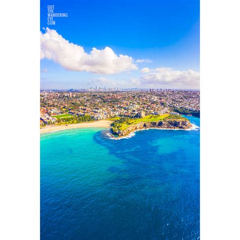 Coogee Cliffs Sydney Aerial Photography Wall Art Prints By Allan Chan