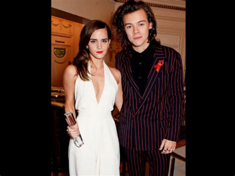 Emma Watson Harry Styles Emma Watson British Style Awards 2014