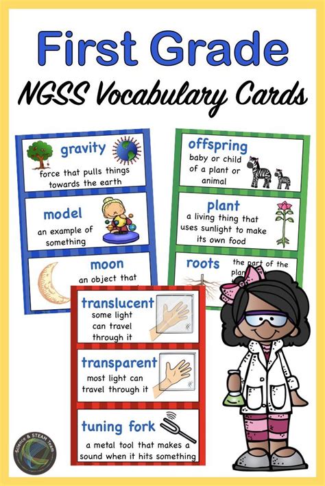 Science Vocabulary 1st Grade Science Vocabulary Science Words