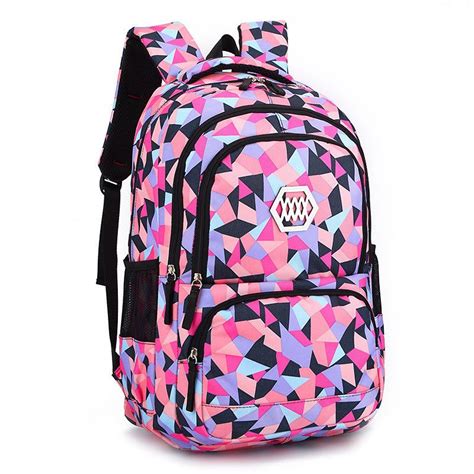 Fashion Girl School Bag Waterproof Backpack Light Weight Girls Backpack