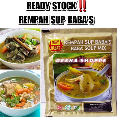 Bukan cara saya menyediakan sup yang biasa yang mana saya akan tumis darat. READY STOCK! (25GM-250GM) REMPAH SUP BABA'S / BABA'S SOUP ...