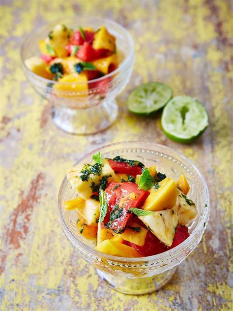 Mojito Fruit Salad Fruit Recipes Jamie Oliver Recipes