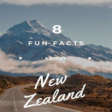8 Fun Facts About New Zealand Makes It A Must Visit Oceania Travel