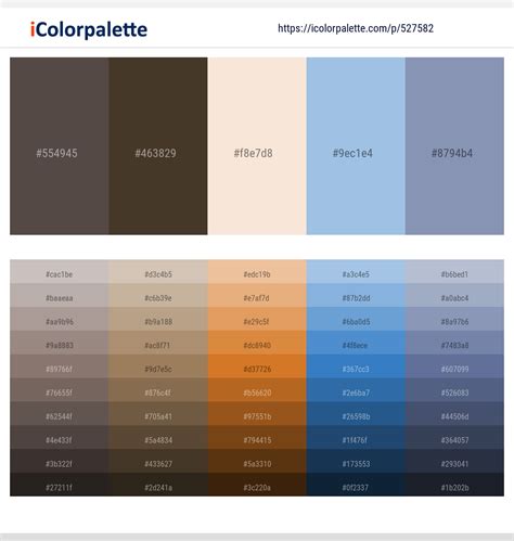 12 Latest Color Schemes With Linen And Light Blue Color Tone