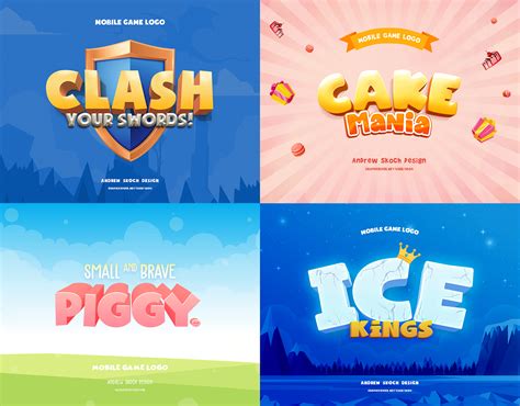 Game Titles Bundle 30 Text Effects Add Ons Graphicriver