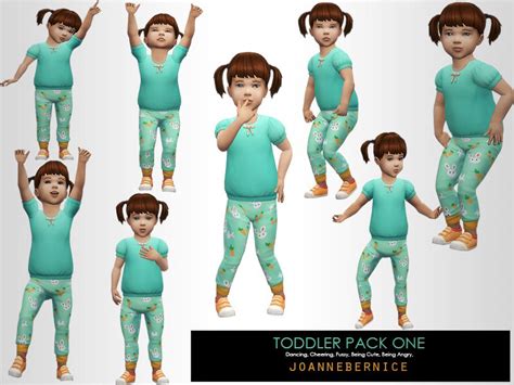 Toddler Pose Pack 1 The Sims 4 Catalog
