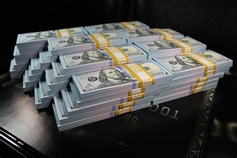 10k full print realistic prop money new 10 000 dollar bills cash fake movie repl paper money us