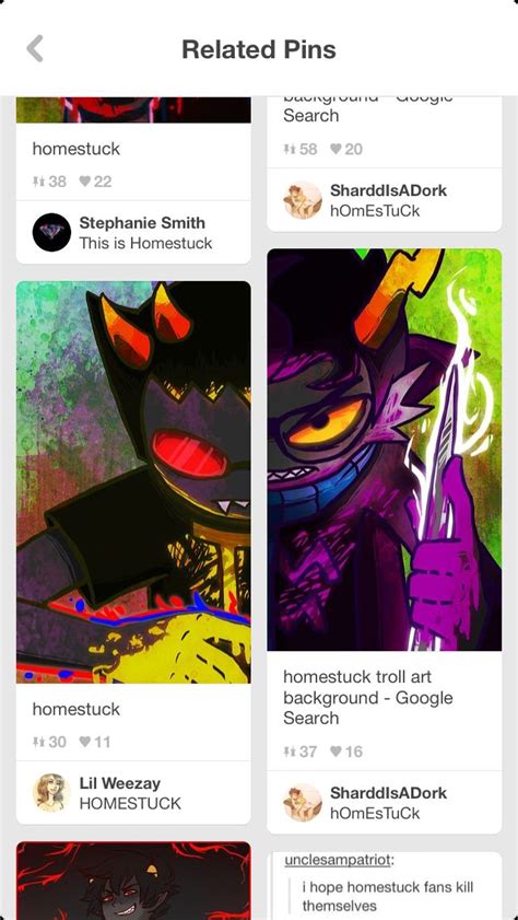 I Was Scrolling Through Homestuck Pins And This Happens I Like It