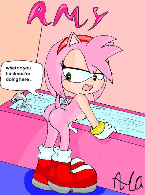 Rule 34 Ala Amy Rose Anthro Ass Female Female Only Fur Hedgehog Nude Solo Sonic Series 1151303