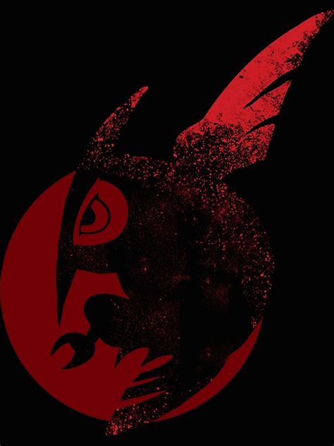Akame Ga Kill Night Raid Logo Red Poster By Alcalabonephcus Redbubble