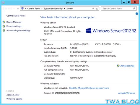 การติดตั้งระบบปฏิบัติการ Windows Server 2012 R2 Nachalern