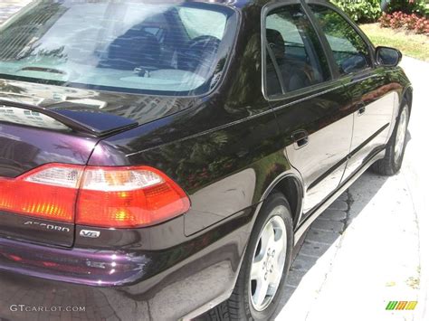 1998 Purple Honda Accord Ex V6 Sedan 354214 Photo 11