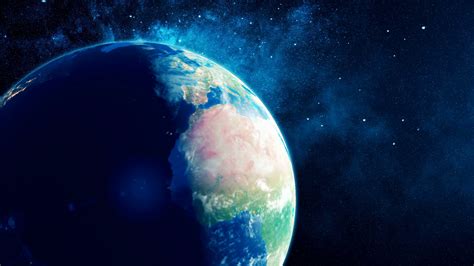 Realistic Planet Earth From Space Stock Motion Graphics Sbv 312486283