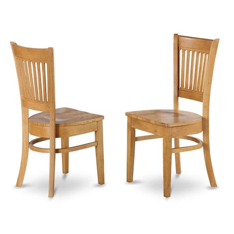 Buy East West Furniture Vancouver Dining Room Chairs Wooden Seat And