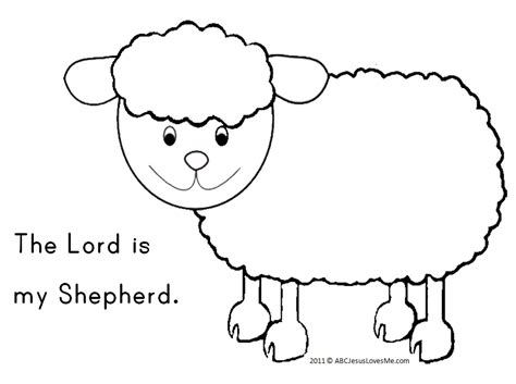 Facebook twitter pinterest i love coloring pages for bible time! Jan 1st tues Psalms 23 | Sunday school coloring pages ...