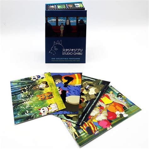 Studio Ghibli 100 Collectible Postcards Box Studio Ghibli