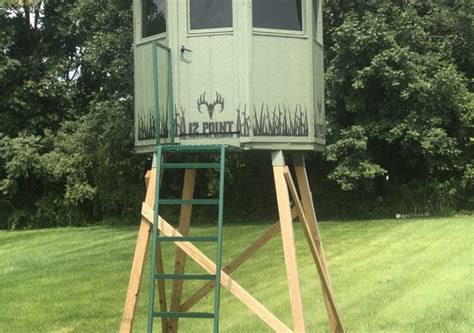 Octagon Hunting Blind 6 Deer Hunting Blinds