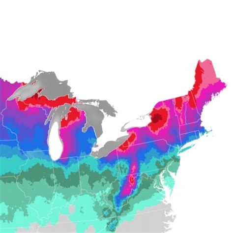 Great Lakes Snowfall Map Nyskiblog Directory