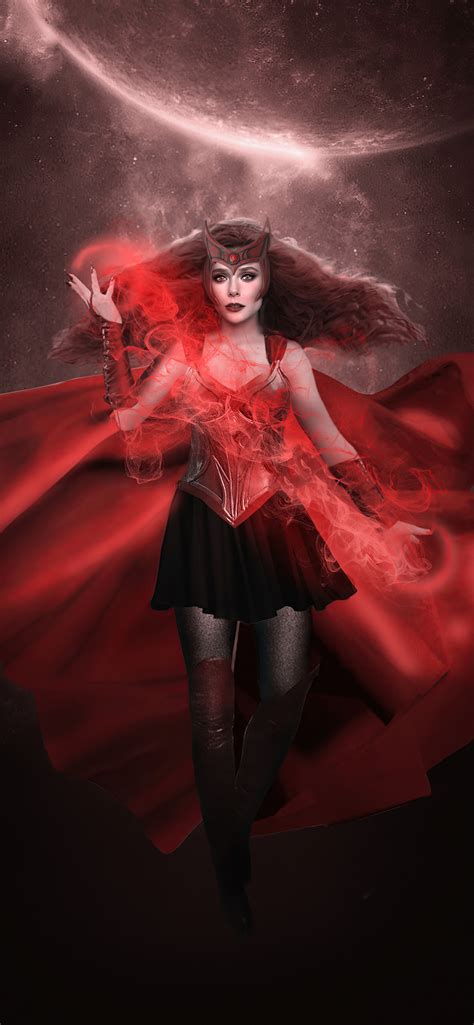 1242x2688 Scarlet Witch Comic X Movie 5k Iphone Xs Max Hd 4k Wallpapers