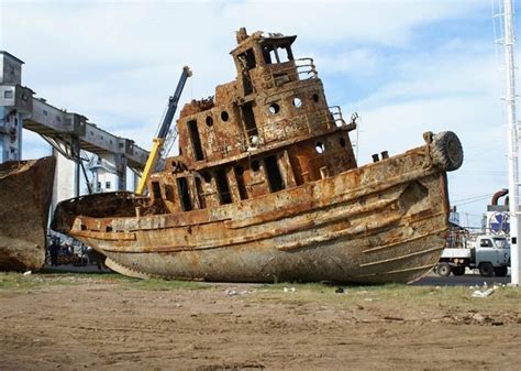 2 Twitter Abandoned Ships Boat Tug Boats