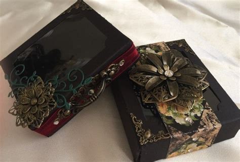 Decorative Handmade Shadow Boxes By Monica Altered Art Projects