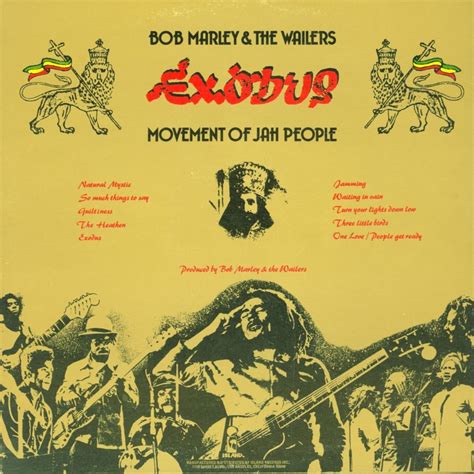 Classic Rock Covers Database Bob Marley And The Wailers Exodus 1977