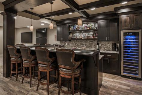 Picture perfect modern farmhouse tour pickled barrel rustic wet bar. 13 Unique Basement Bar Design Ideas for the Ultimate Mancave