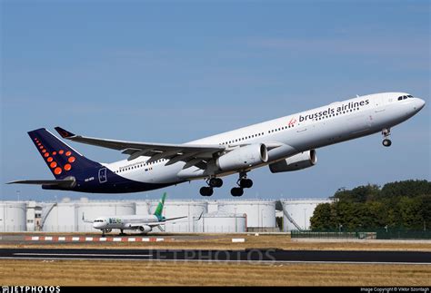 Oo Sfd Airbus A330 342 Brussels Airlines Viktor Szontagh Jetphotos