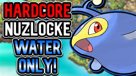 Pokémon Heartgold Hardcore Nuzlocke Water Types Only No Items No Overleveling Youtube