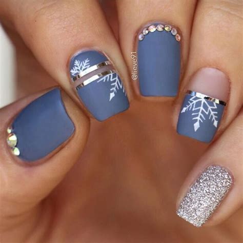 60 Beautiful Nails Arts Design For Winter In 2020 Nail Colors Winter