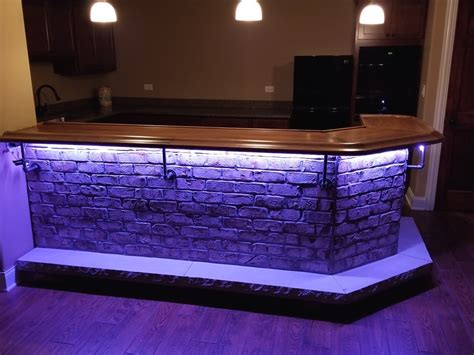 Originally the cabinet guy designed it for 27 inches and i also, don't forget to add depth for any corbels holding up the counter top. Standard Bar Dimensions & Specifications - DIY ...