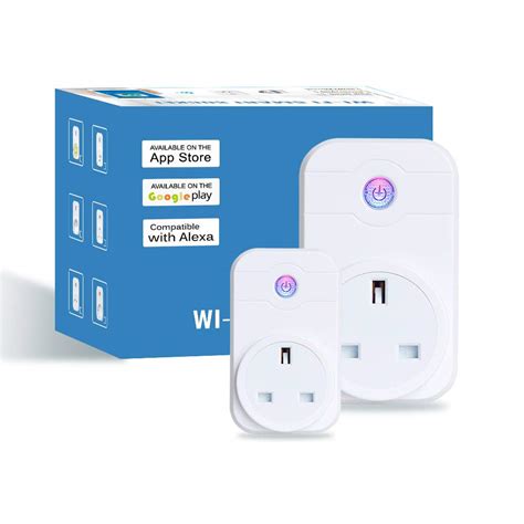 LINGANZH Smart Plug WiFi Enabled Mini Smart Outlet Compatible With Amazon Alexa Google