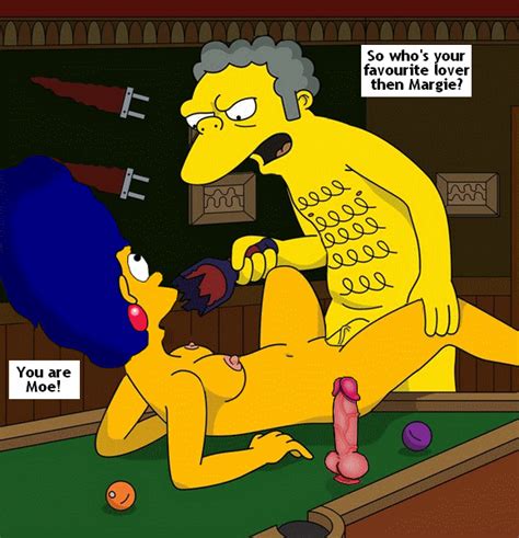 Post Marge Simpson Moe Szyslak The Simpsons Animated
