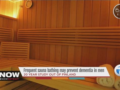 Frequent Sauna Bathing May Prevent Dementia