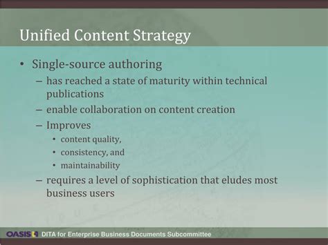 Ppt Enterprise Content Metamodel Information Type Definitions