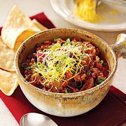 We have some fabulous recipe concepts for you to try. (Low-Fat) Chicken Chili Recipe | MyRecipes