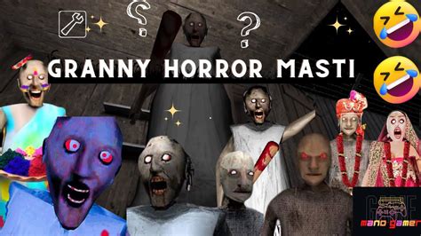 granny horror masti 🤣🤣 10 funny moments in granny the horror game granny escape techno