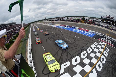 That will be followed by qualifying later. Pocono Race Results: June 3, 2018 - NASCAR Cup Series ...