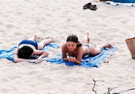 Topless Natalie Portman Sunbathing On The Beach 10 Photos AskNudes