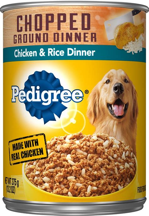 Merrick grain free real chicken. PEDIGREE Chopped Ground Dinner Chicken & Rice Dinner ...