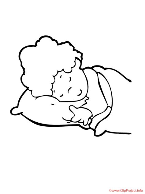 Persona Durmiendo Para Colorear
